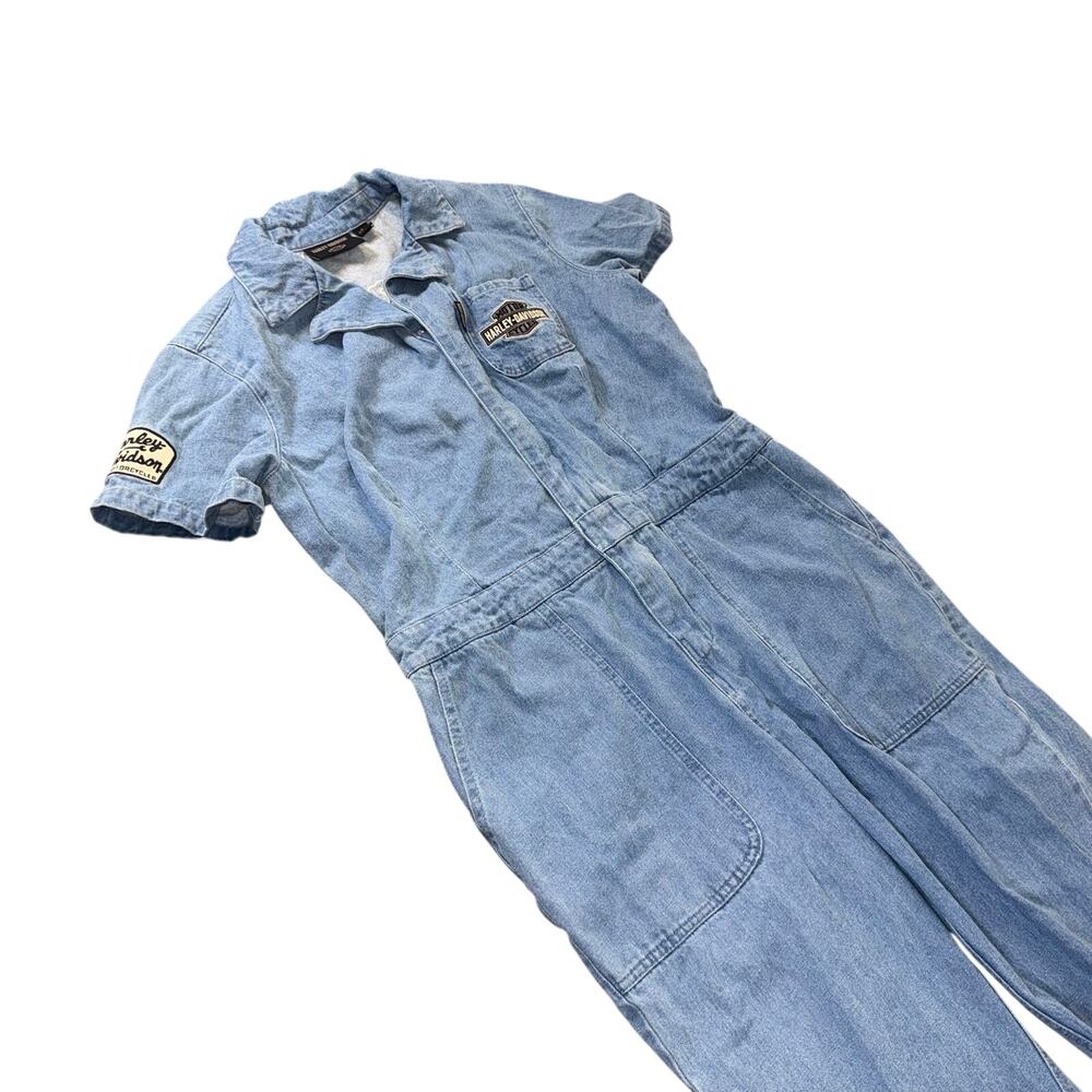 Harley Davidson Denim Jumpsuit